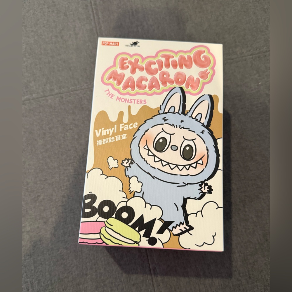100% Authentic POP MART- NEW- Exciting Macaron The Monsters Labubu